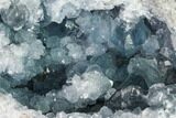 Sky Blue Celestine (Celestite) Geode ( Lbs) - Madagascar #156518-2